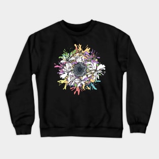 Psychedelic Abstract Hole Crewneck Sweatshirt